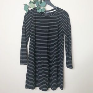 Potter’s Pot black and white striped dress size L